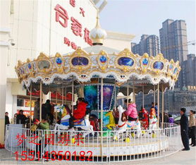 西安豪華旋轉(zhuǎn)木馬 夢幻與游藝用品的完美結(jié)合